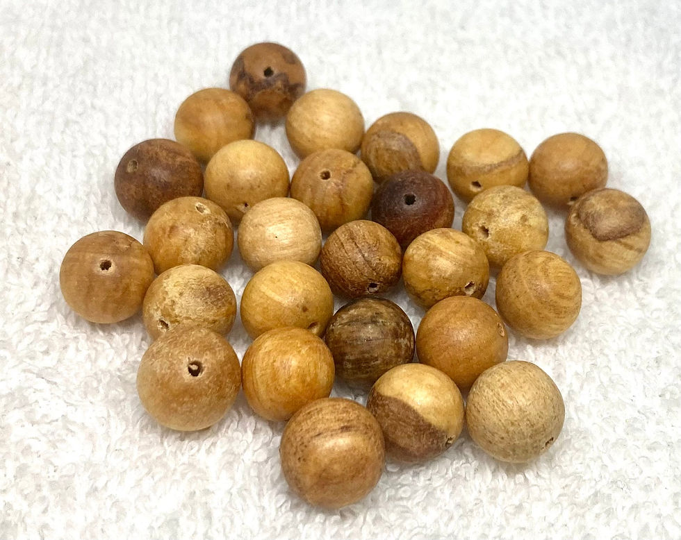10mm round beads palo santo