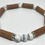 Thumbnail: 6mm Hazelwood and gemstone howlite bracelet