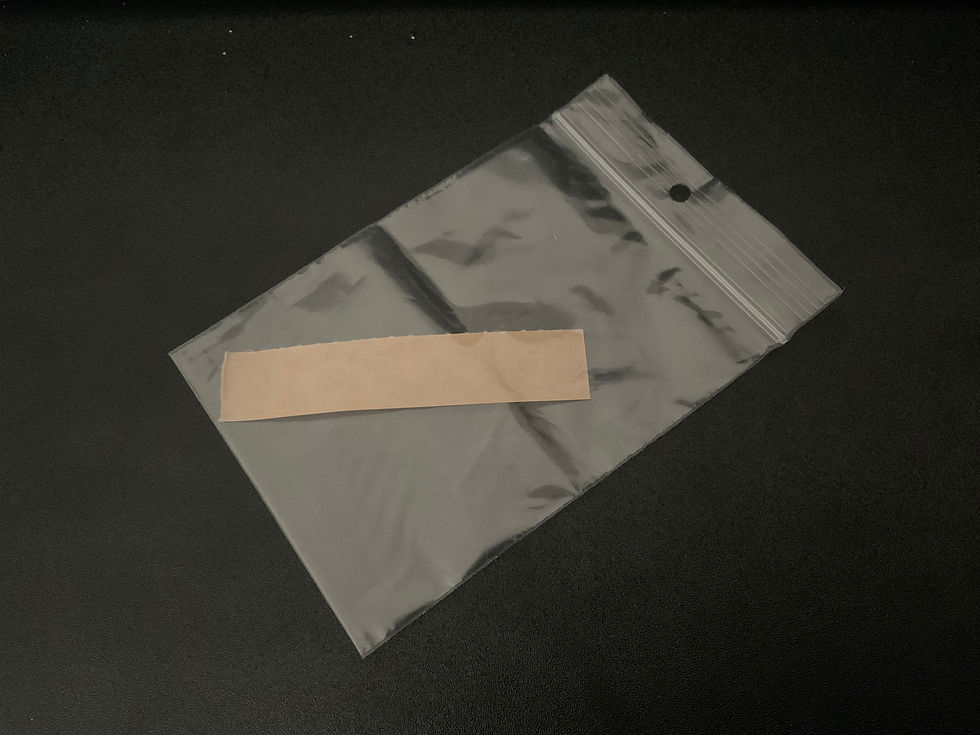 Paper incense Sample one stripe