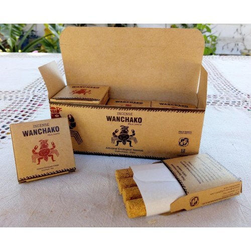 Thumbnail: Palo Santo and 7 herbs Wanchako incense One pack of 4 sticks