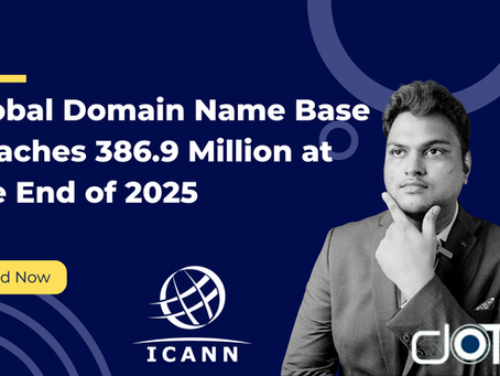 Global domain name base reaching 386.9 million at the end of 2025