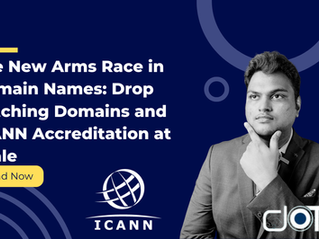 Drop catching domains and ICANN accreditation strategy in the domain industry
