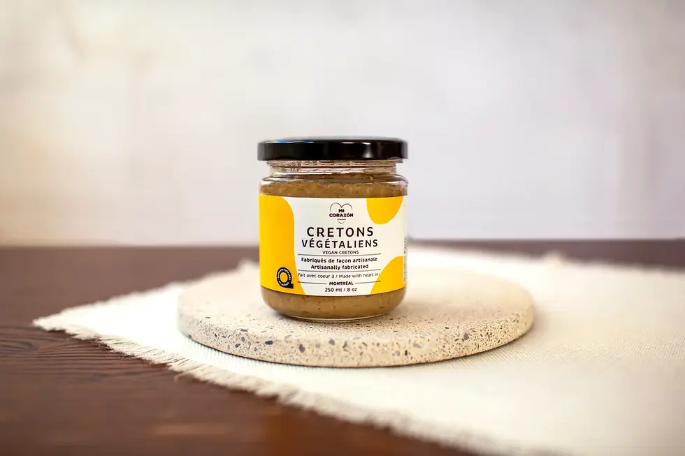 Cretons végétaliens