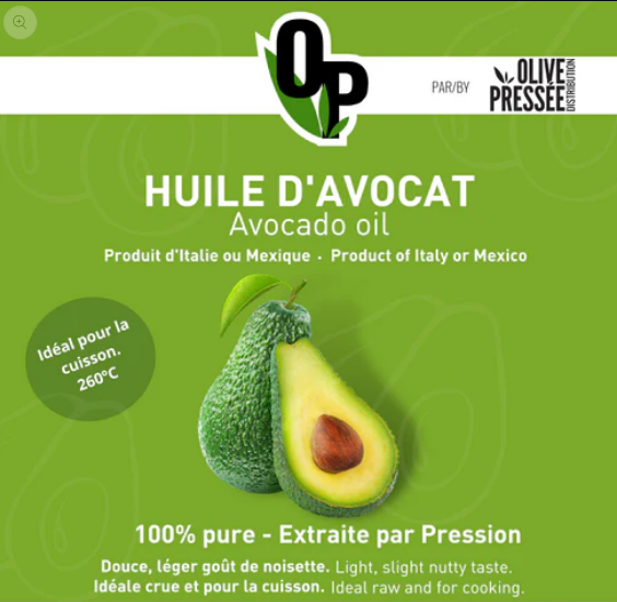 Huile d'avocat