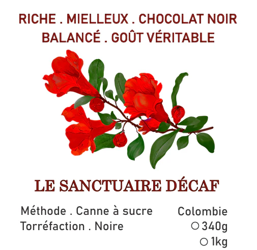Café - Le sanctuaire décaf