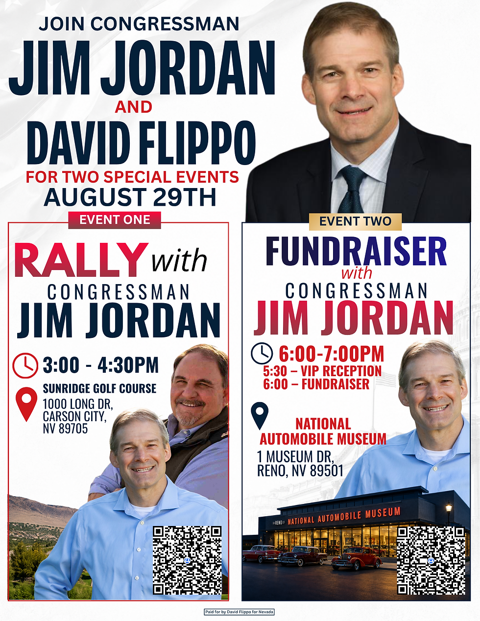 Congressman Jim Jordan & David Flippo
