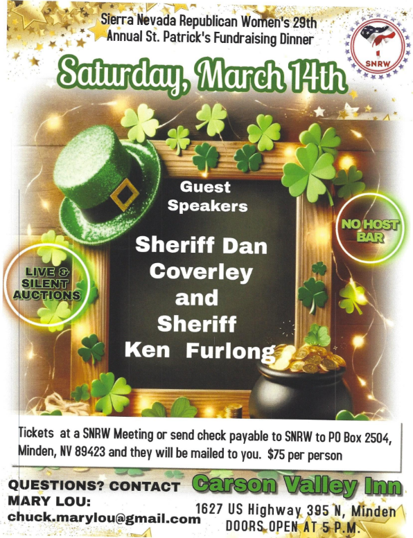 Sierra Nevada Republican Women Annual Fundraiser