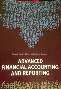 Advanced Financial Accounting