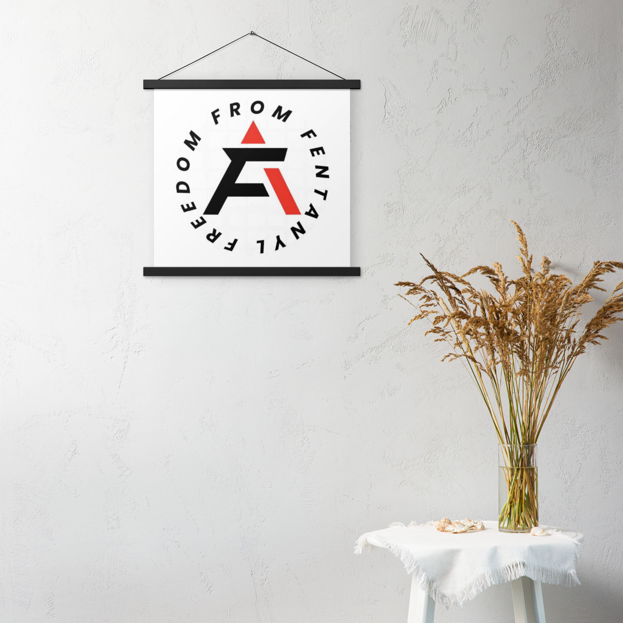 FA Logo Hanging Poster
