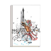 AGENDA 2024 DIARIA FORTEC MUJER 21X15 CM ADM-5067 PARIS