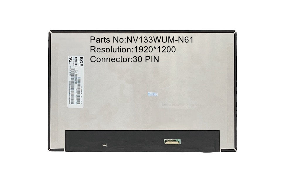 13.3inch NV133WUM-N61 B133UAN01.2 Lenovo ThinkPad X13 Gen 2 LCD Display Screen