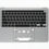 Thumbnail: Space Grey Keyboard Palmrest Case W/Touchbar for Macbook Pro 13inch A2338