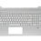 Thumbnail: Silver Keyboard Case Palmrest For HP 15-EF 15-DY 15S-eq 15S-fq w/fingerprint