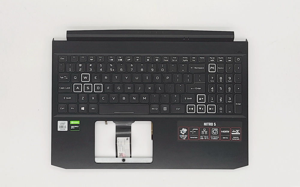 Keyboard Palmrest Keyboard Case For ACER AN515-55 N20C1 AN515-55-56NQ