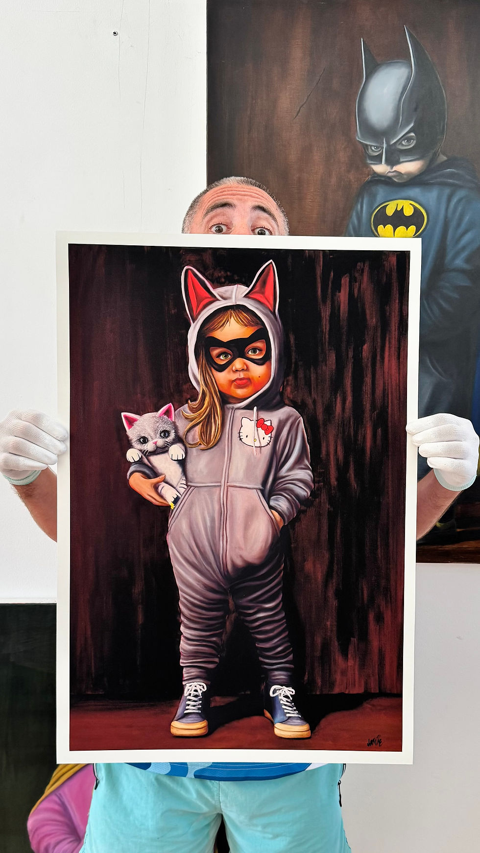 “Kitty Girl” - Limited Edition Giclée Print