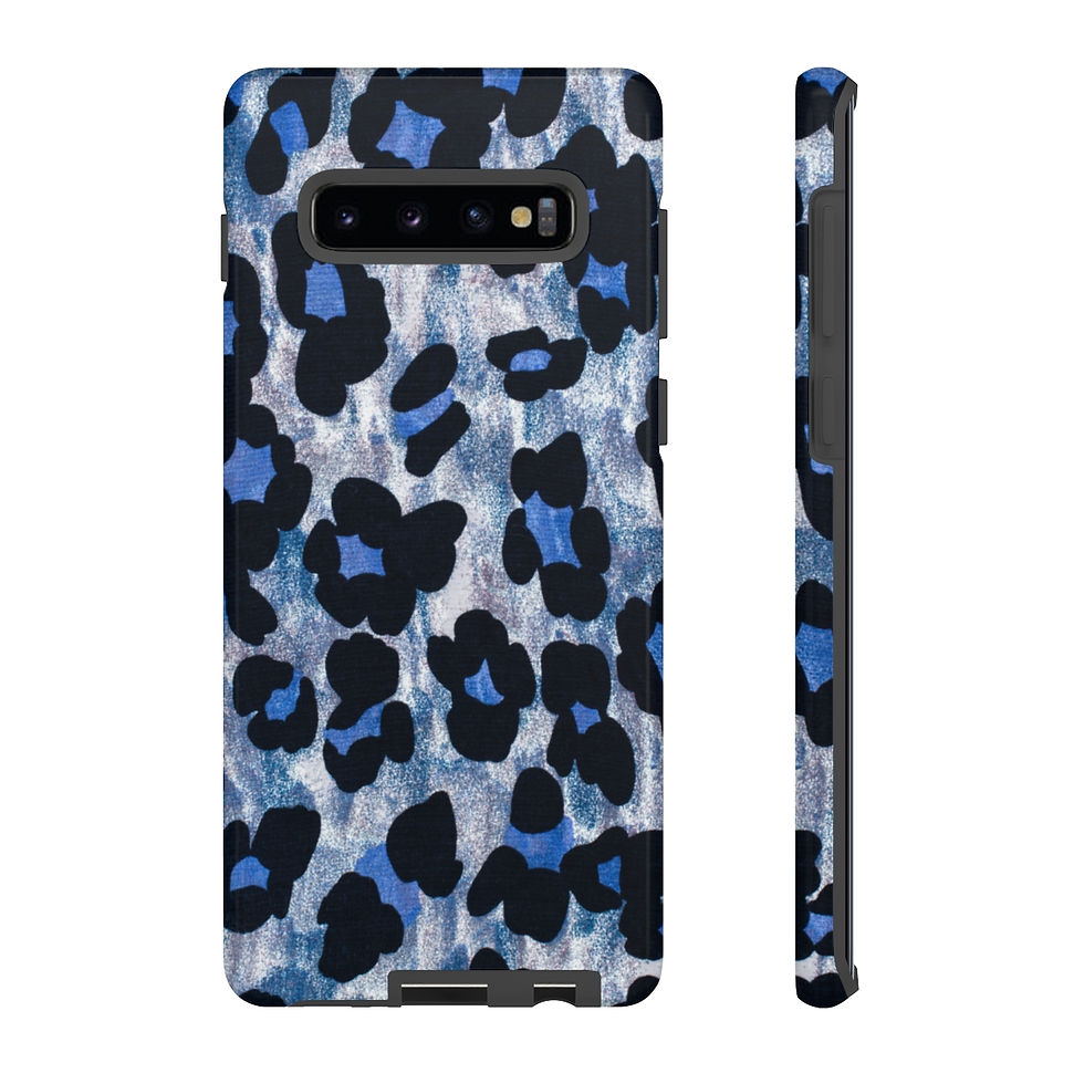 Leopard Blues Phone