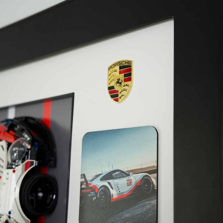 Porsche Car Art Piece