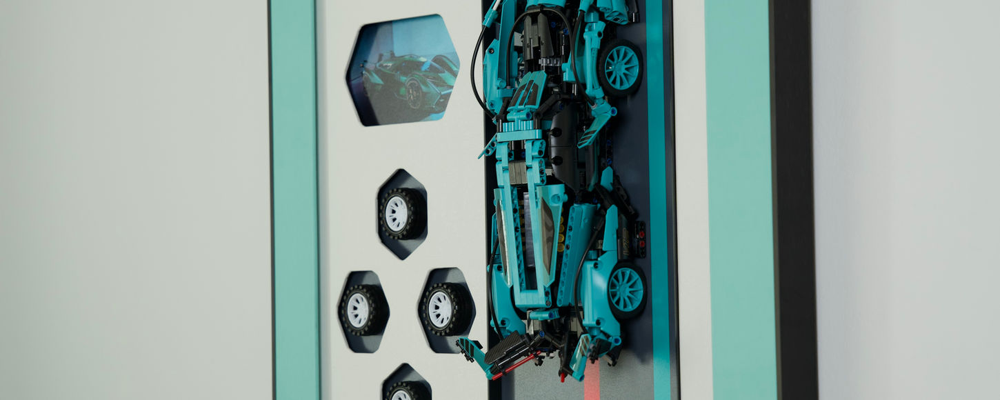 House of Orchid Arts and Paintings Lamborghini Art Piece