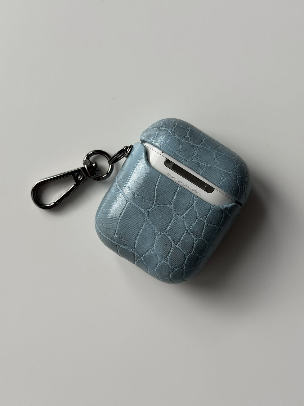 Прев'ю: ЧОХОЛ ДЛЯ AIRPODS "GATOR SKIN" БЛАКИТНИЙ