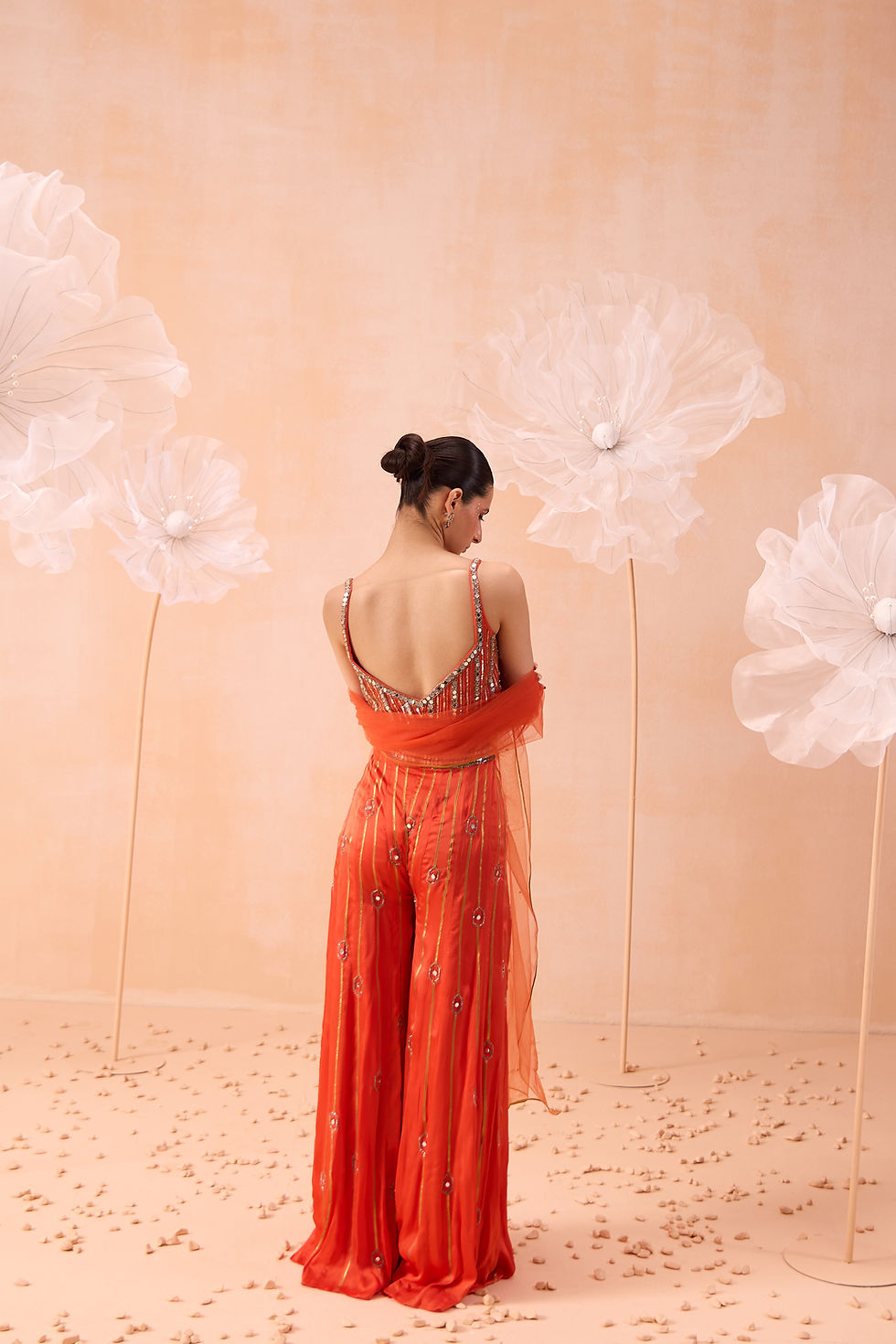 Thumbnail: CANDY ORANGE PANT SET