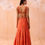 Thumbnail: CANDY ORANGE LEHENGA SET