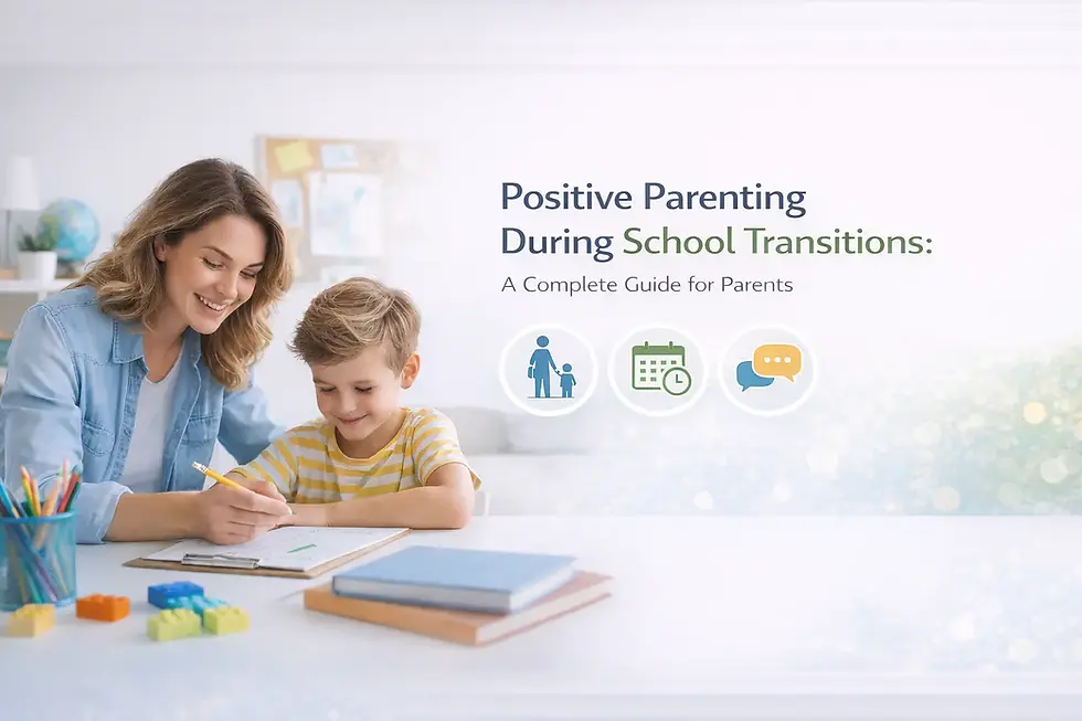 Positive Parenting During School Transitions