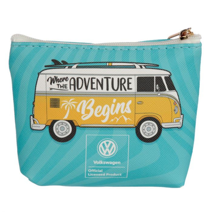Thumbnail: Volkswagen VW T1 Camper Bus Surf & Summer PVC Purse