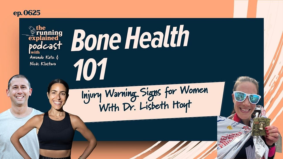 Podcast thumbnail for a podcast about Bone Health for Women