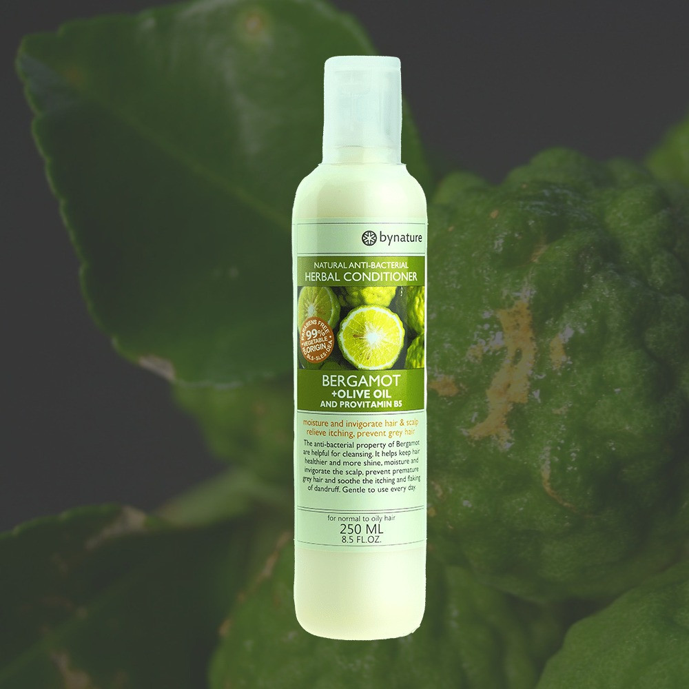bynature Bergamot+Olive Oil Natural Anti-Bacterial Herbal Conditioner