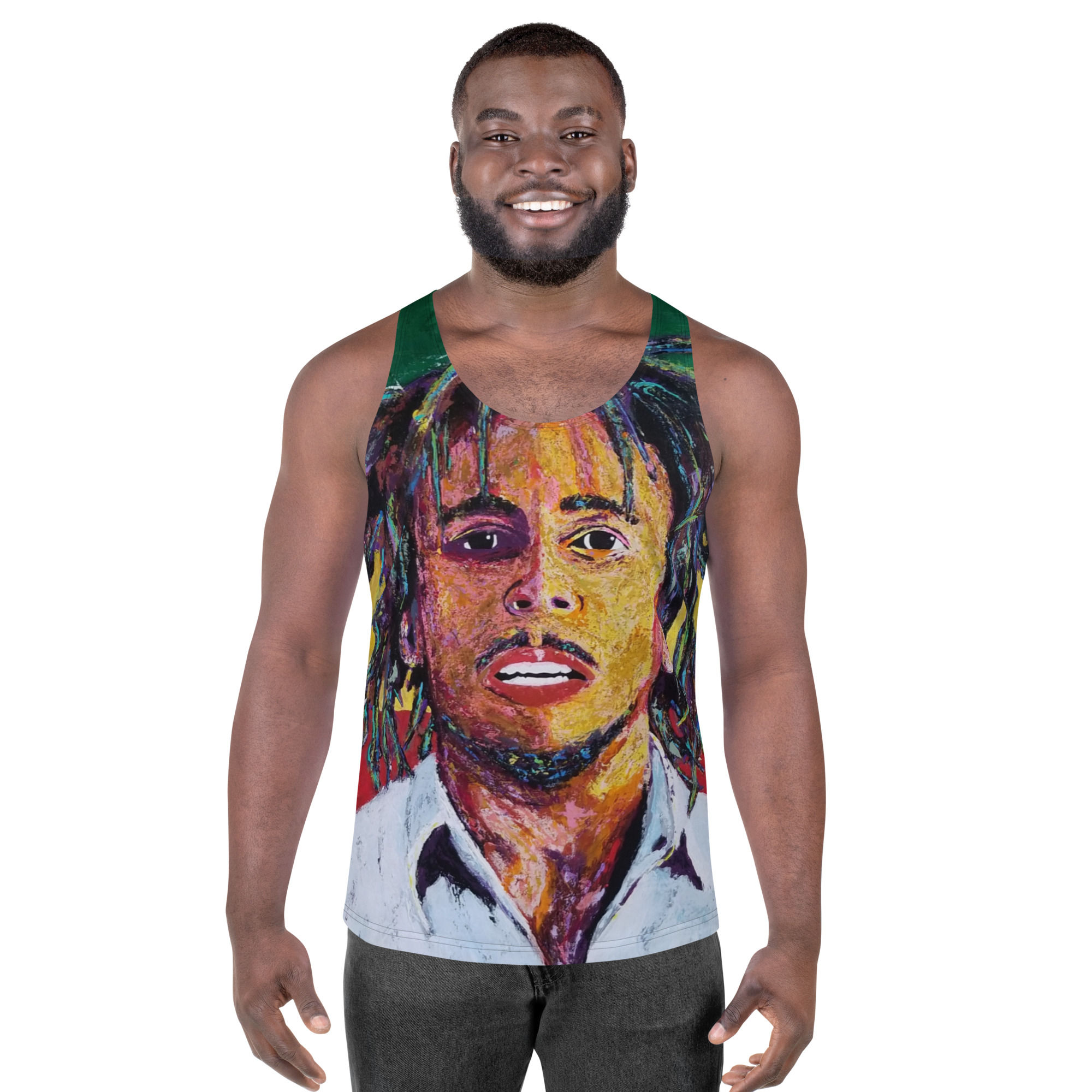 Unisex Tank Top - Bob Marley - “Tuff Gong”
