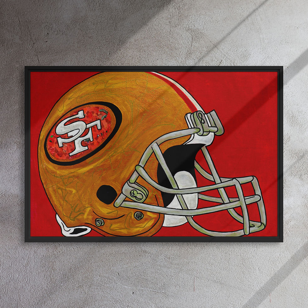 Framed Canvas - 49ers