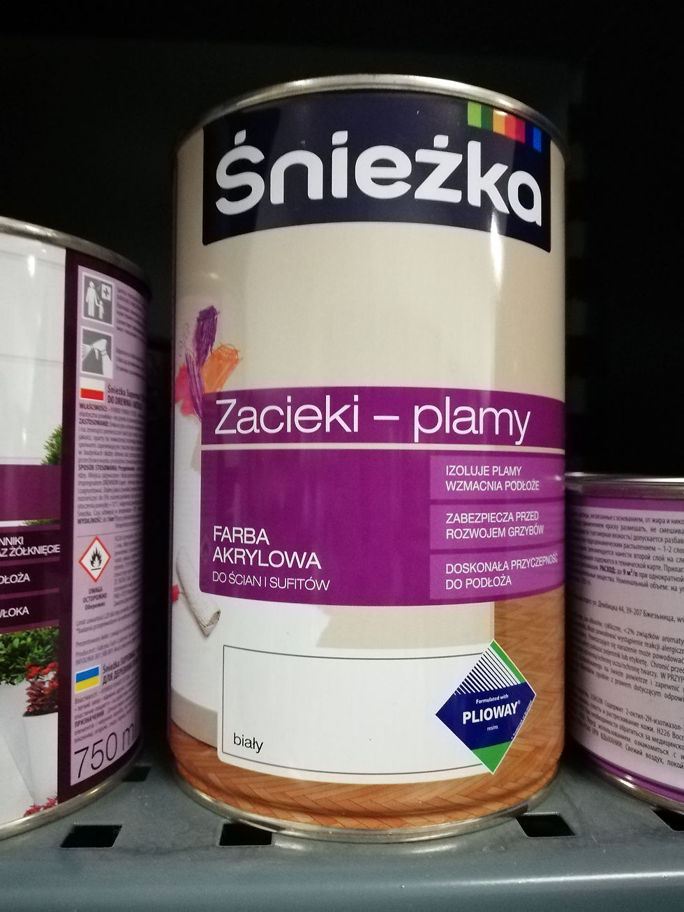 Śnieżka na plamy