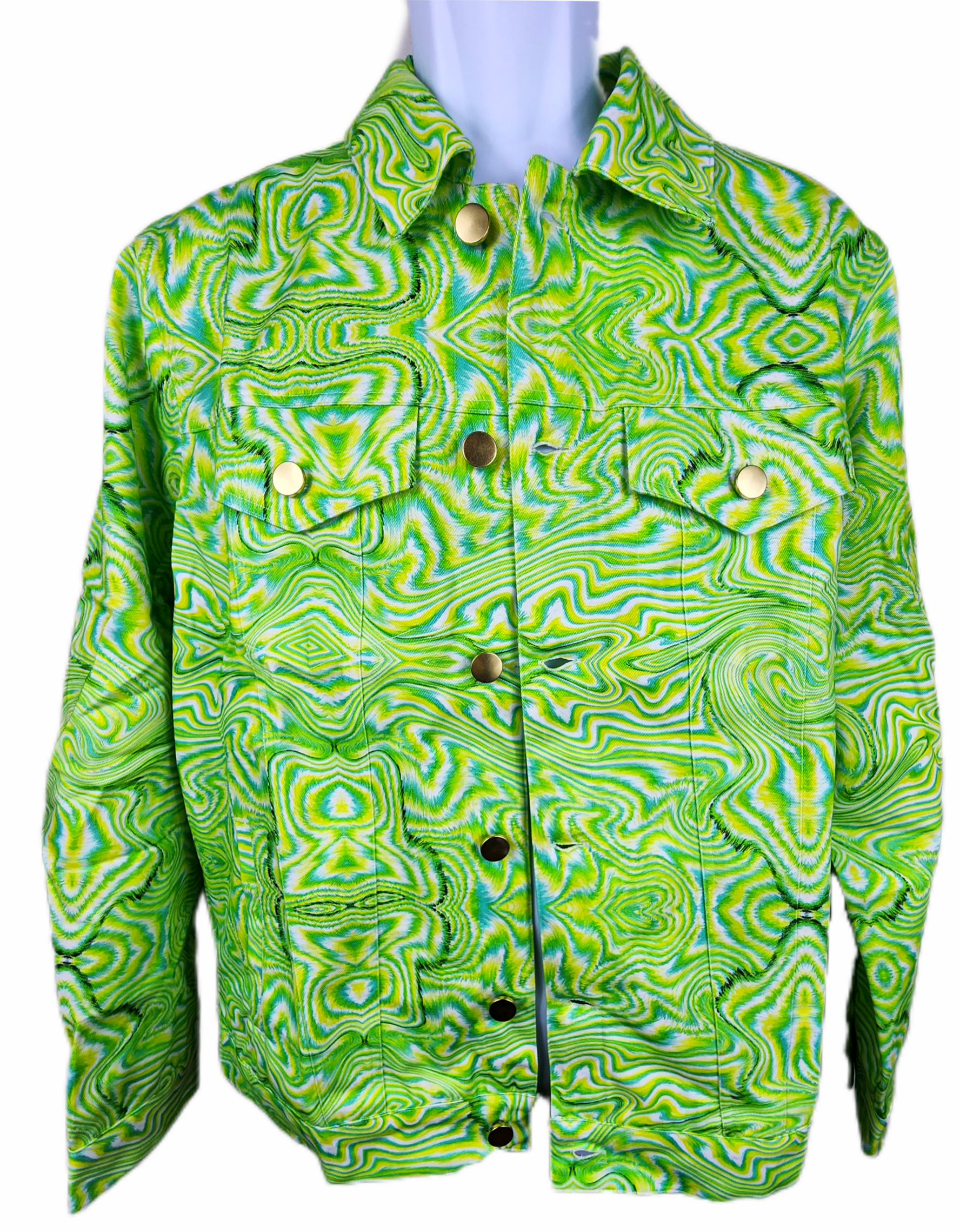 Green Swirl Jacket