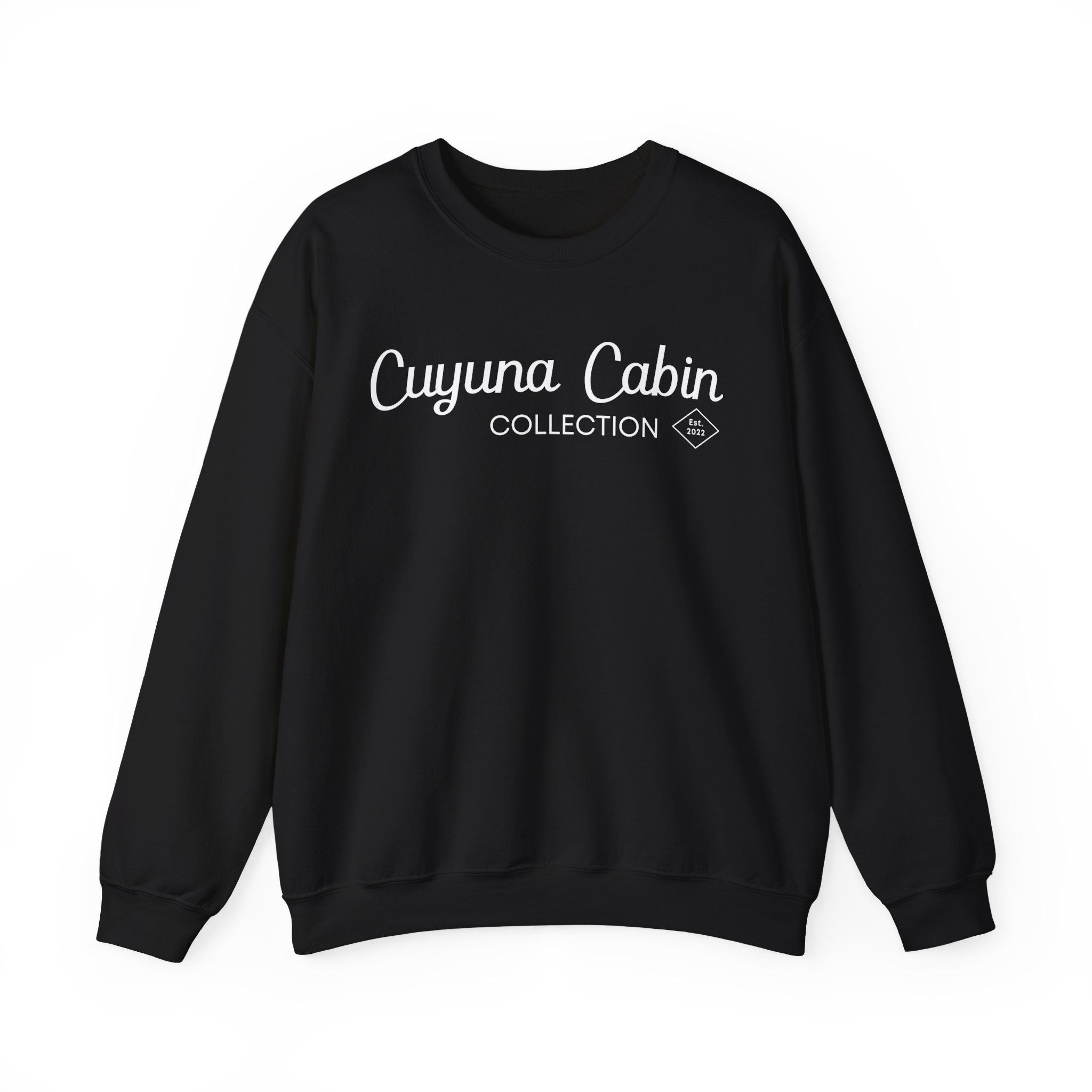 Cuyuna Cabin Collection Crewneck Four - Black/White Design