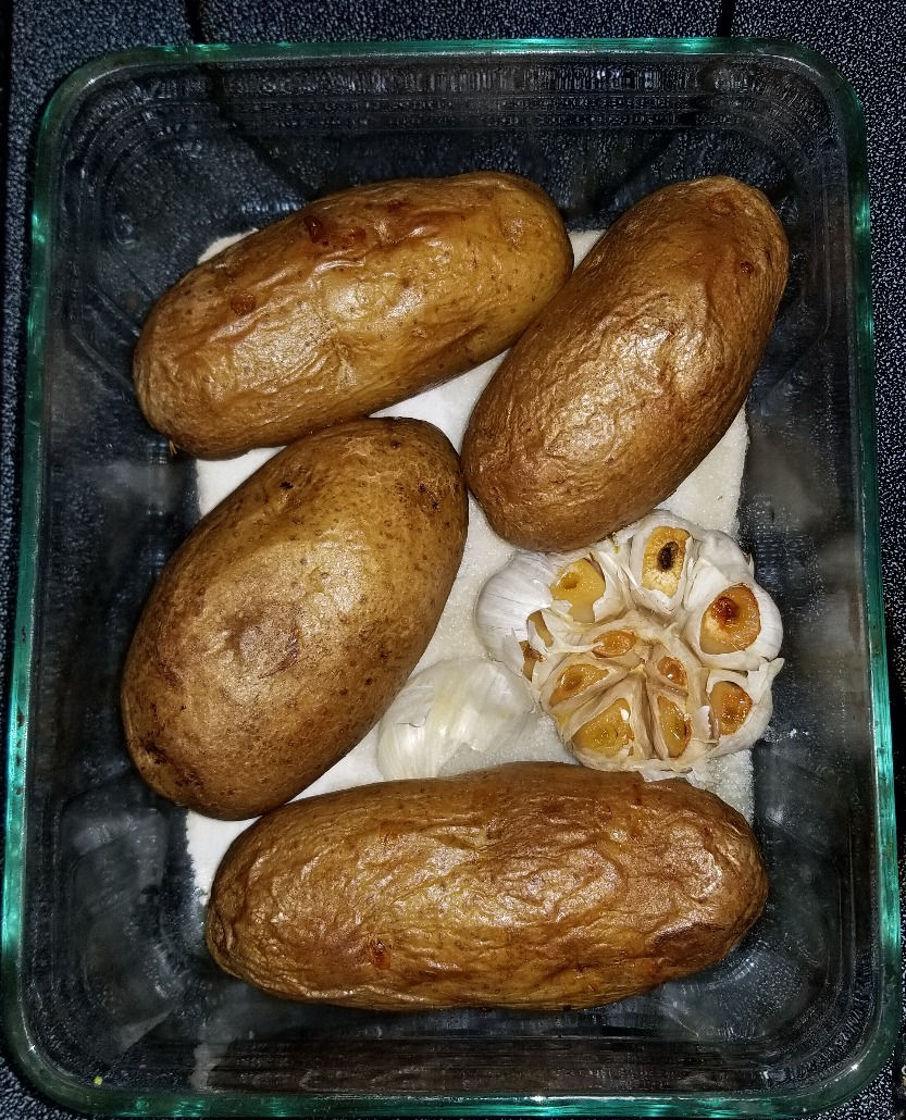 Salt Baked Potatoes