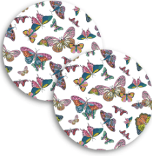 BUTTERFLY KISSES COASTER