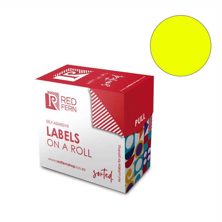 Thumbnail: Redfern C19  Round Colour Labels