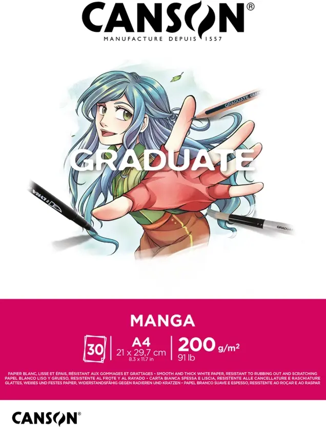 Canson Graduate Manga Pad A4
