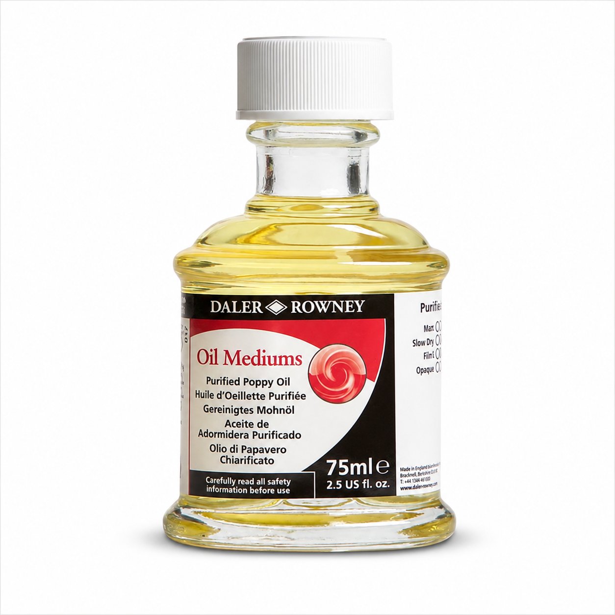 Daler-Rowney Purified Poppy Oil 75ml