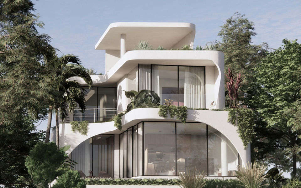 Luxury villa for sale with ocean view in Bingin, Uluwatu