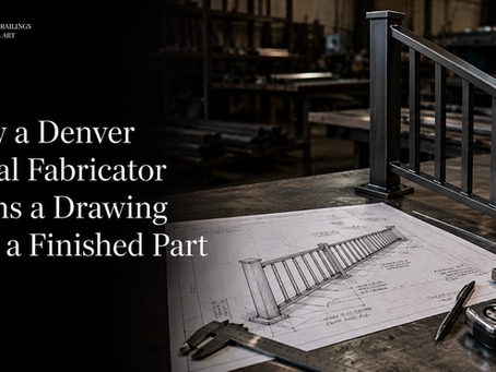 How a Denver Metal Fabricator Turns a Drawing Into a Finished Part