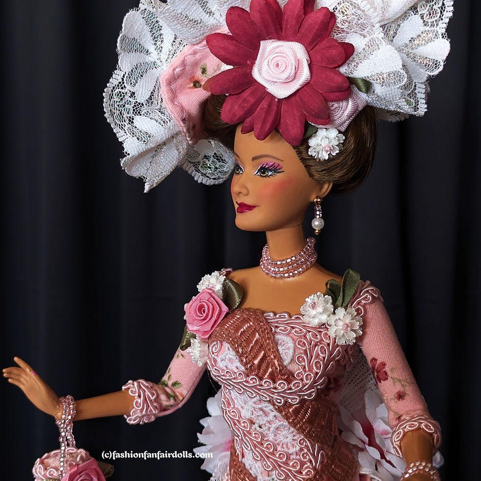 Thumbnail: Beautiful ~Emmeline Rosewood~  Promenade Victorian Lady OOAK Barbie D