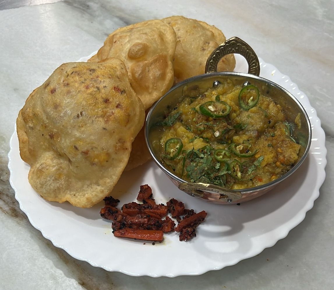Arranged Food and Objects