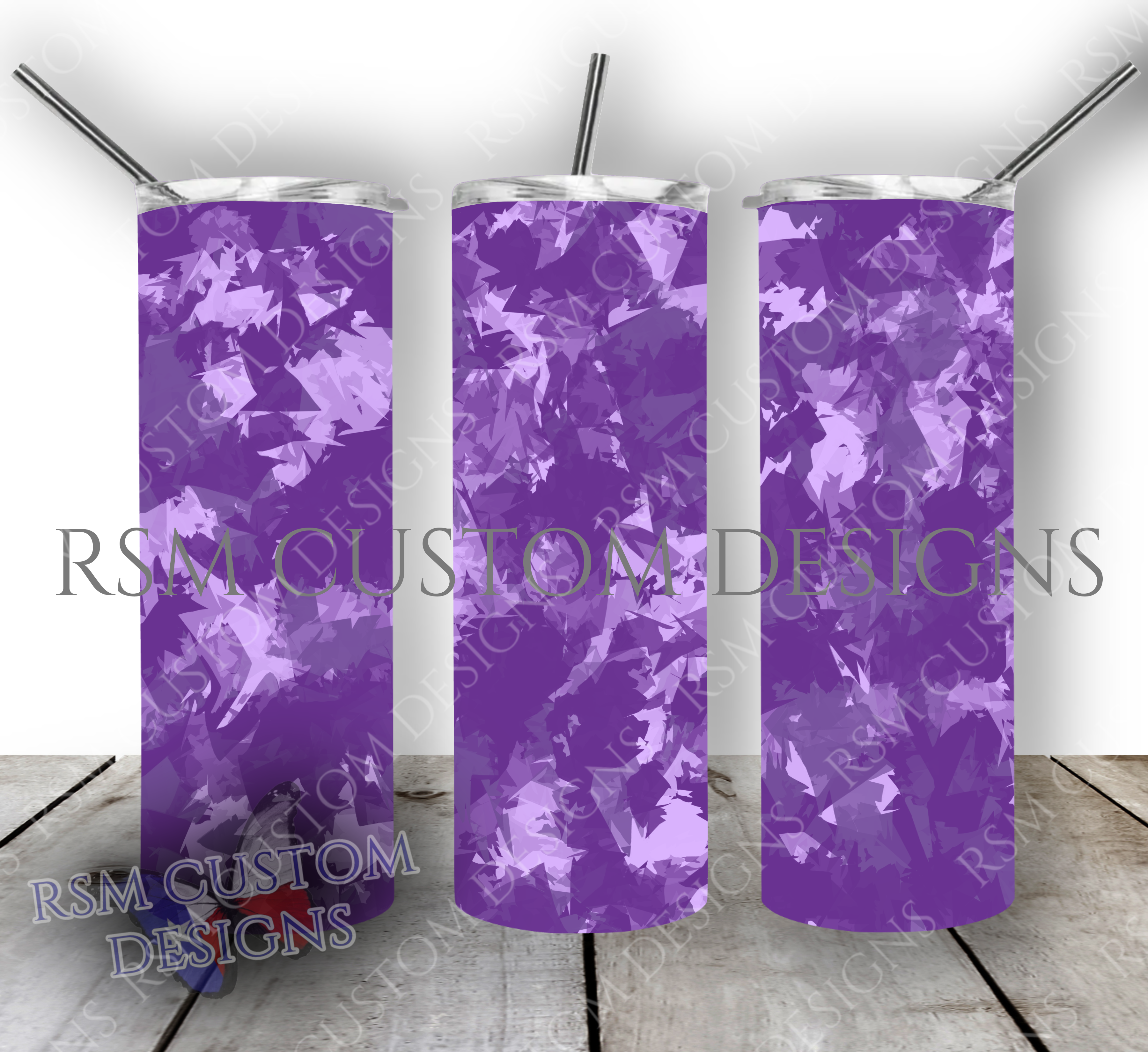 Purple Abstract Design - Digital Download