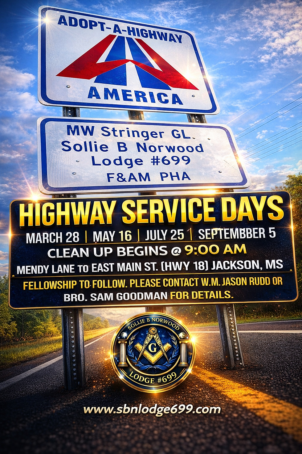 699 Highway service days