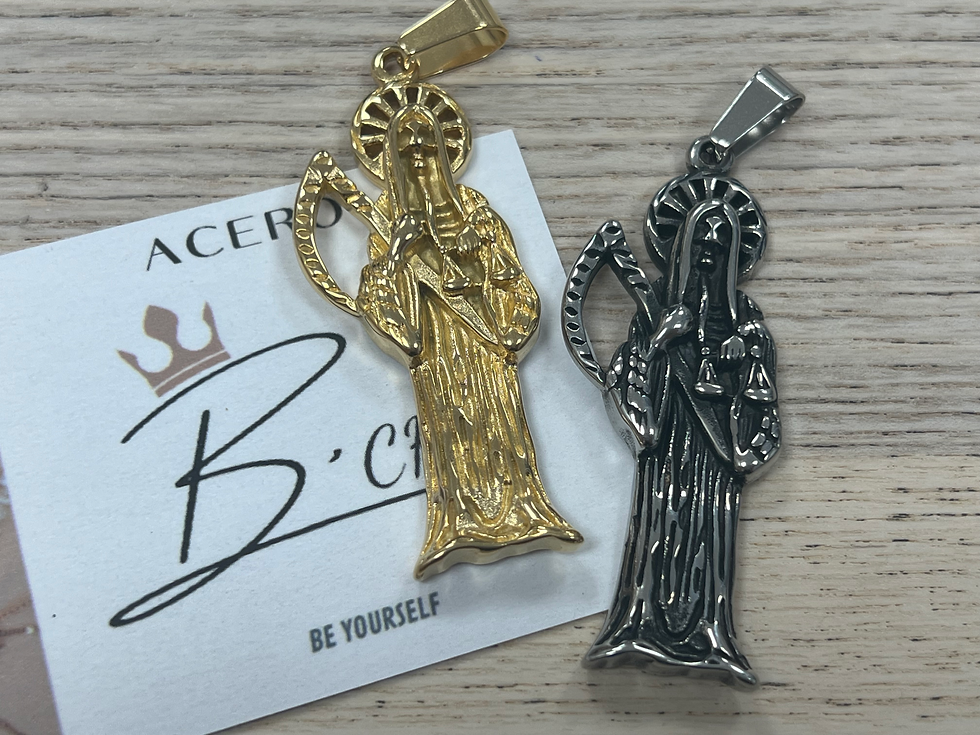 Thumbnail: Dije Acero Santa Muerte