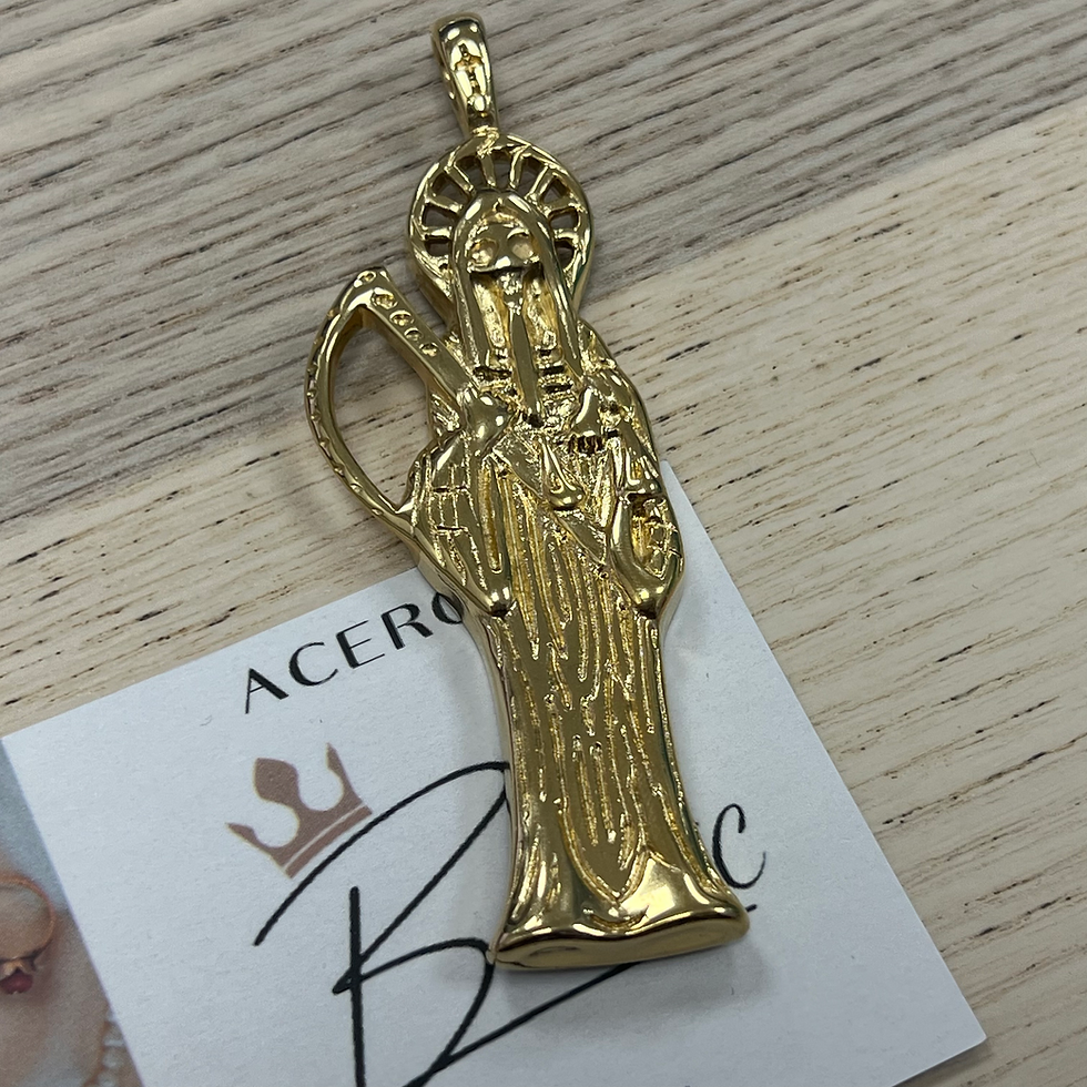 Thumbnail: Dije Acero Santa Muerte