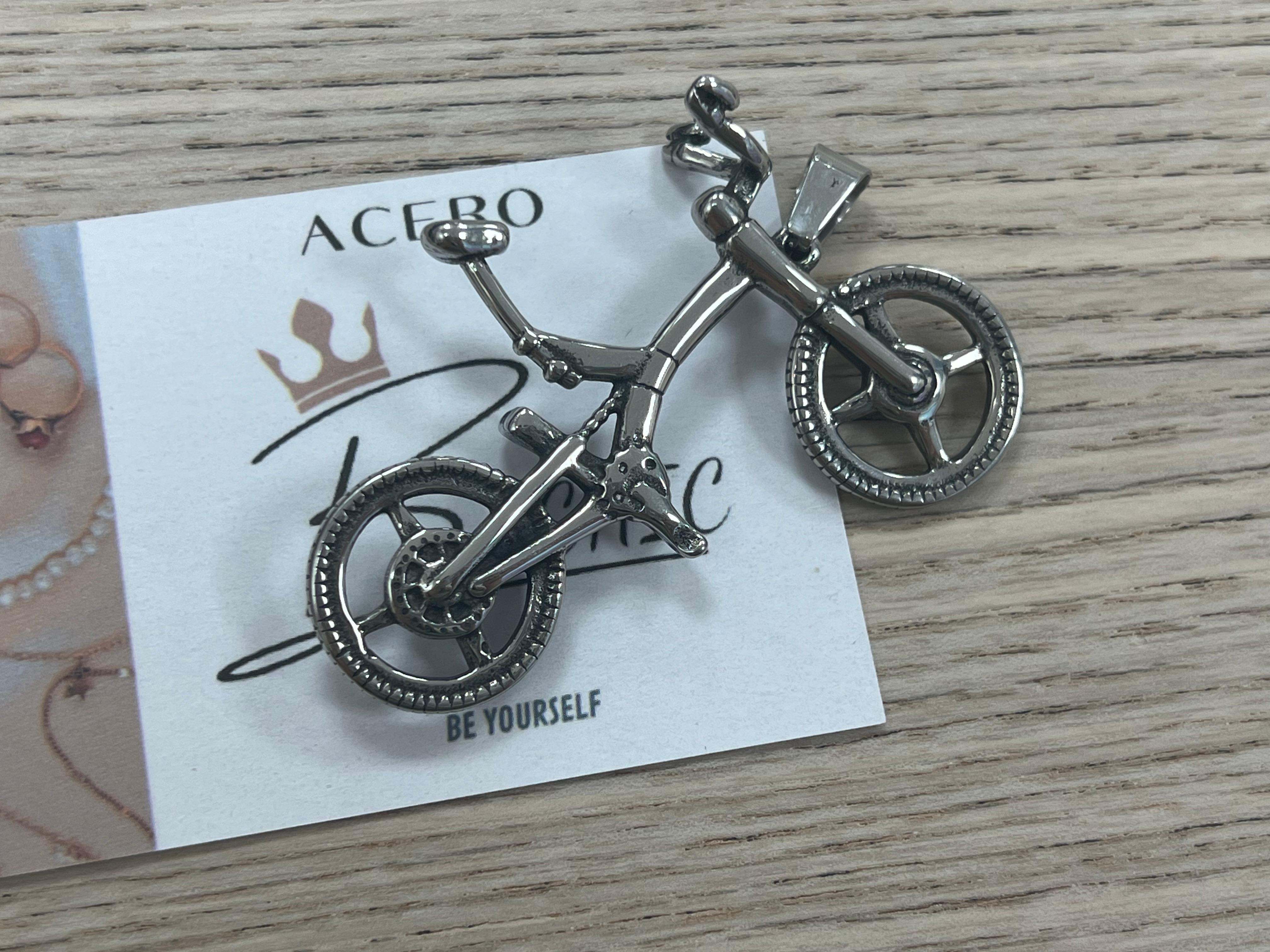 Dije Acero Bicicleta