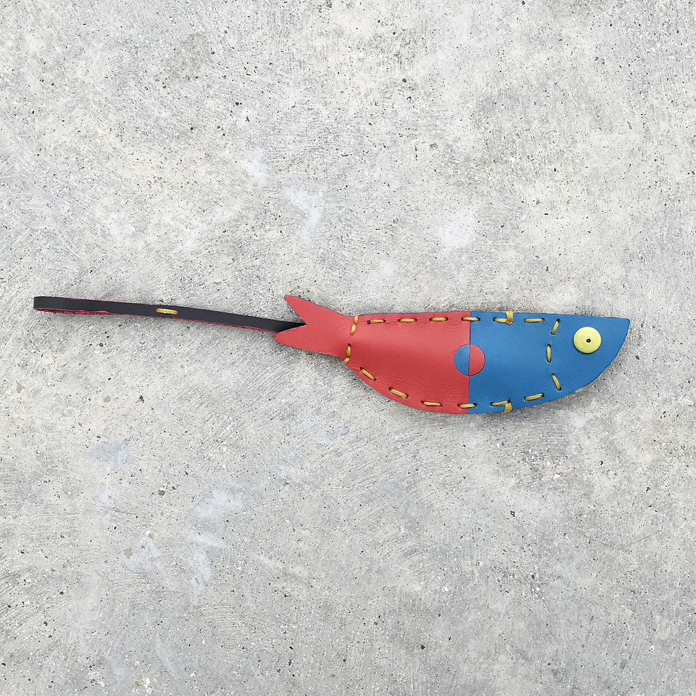 Thumbnail: Mr. Sardine fish keychain