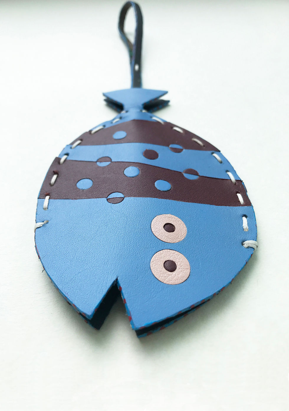 Mr. Ballfish keychain